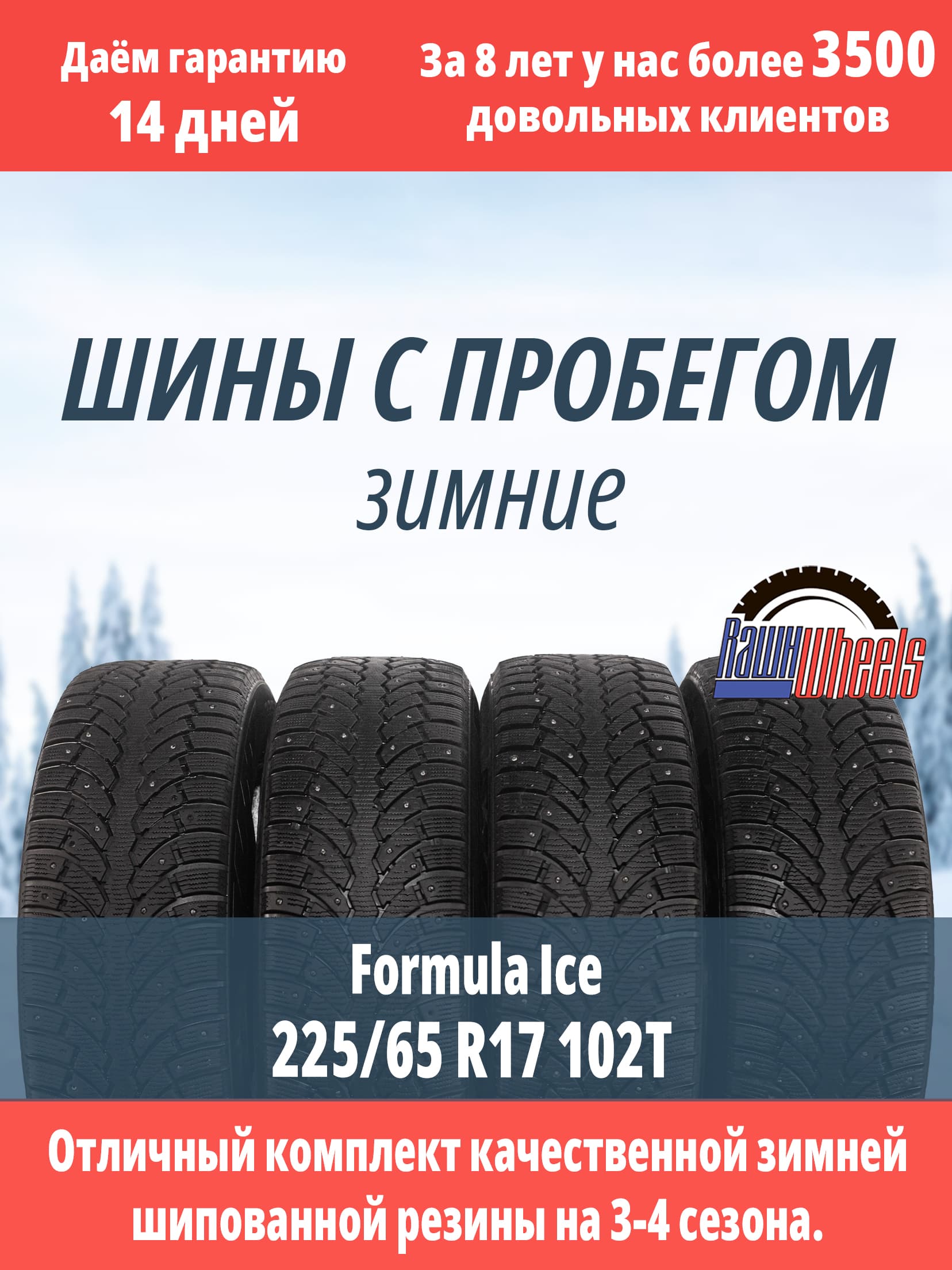 Formula Ice 225/65 R17 102T