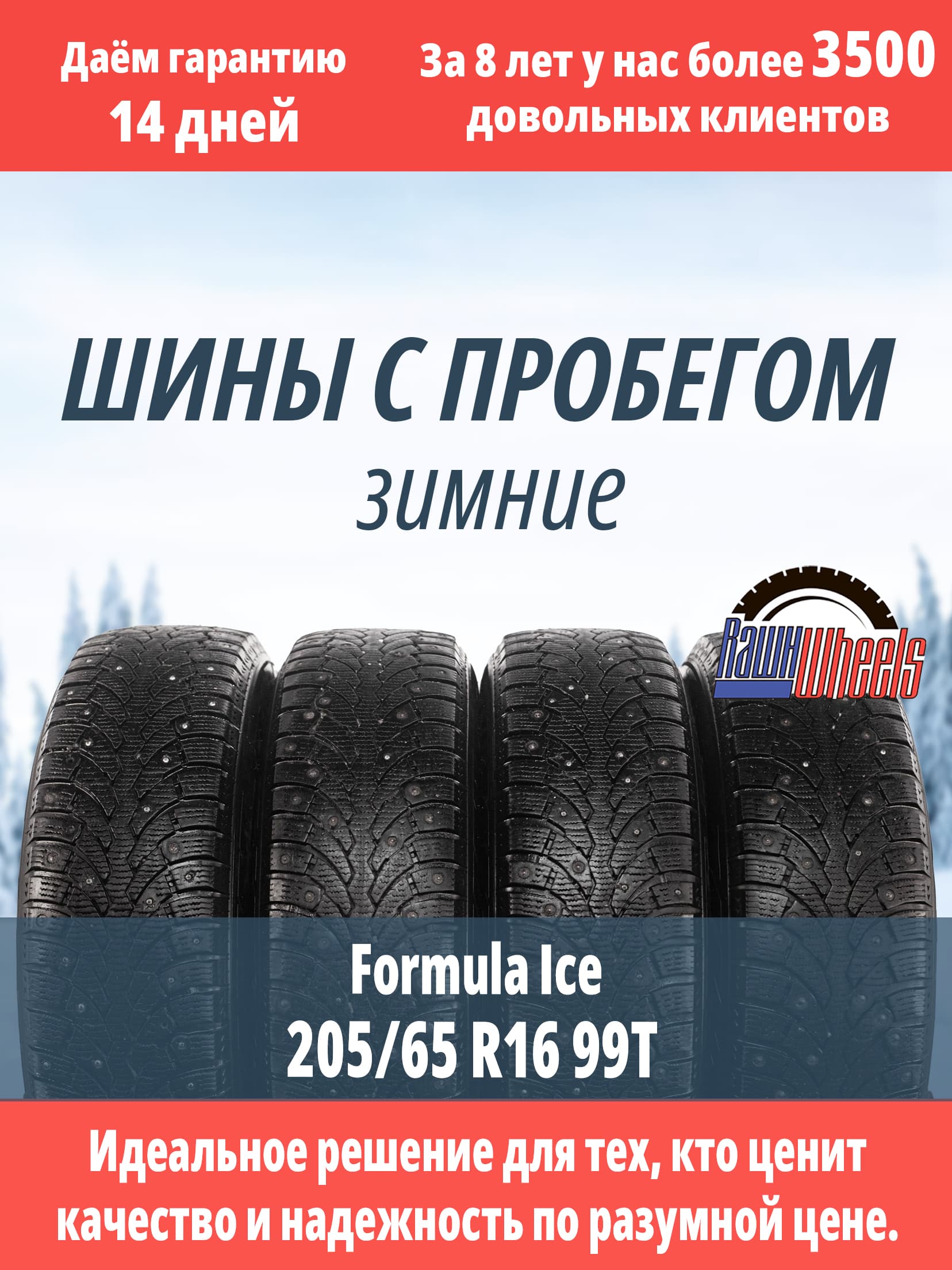 Formula Ice 205/65 R16 99T