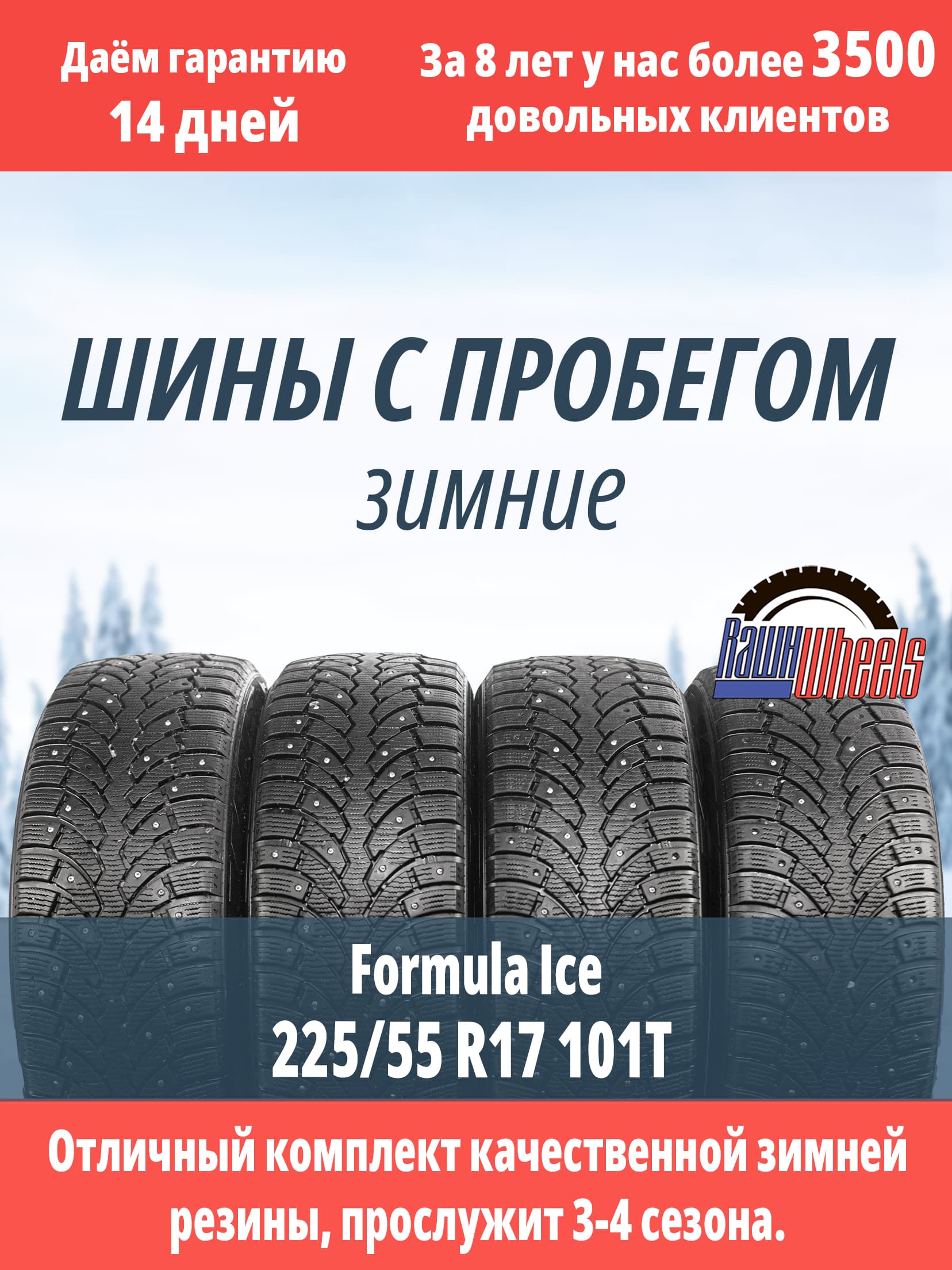Formula Ice 225/55 R17 101T XL